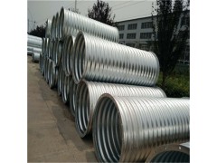 波纹管涵金属涵洞管波纹排水管钢波