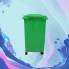 贵州垃圾桶贵阳观山湖区50L带轮塑料垃圾桶