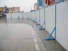 厂家供应道路施工围挡 简易彩钢围墙 工地美观墙 防护围挡