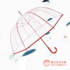 RST 星宝伞业 外贸出口欧美铝合金纤维加固透明鸟笼雨伞