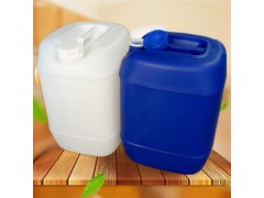 白色20L塑料桶20升塑料桶方形堆码桶