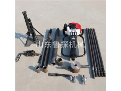 供应鲁探QTZ-1沙土取样钻机 高频震动浅层取土钻机施工高效
