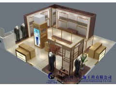 济南服装展柜制作,山东商场男装展柜
