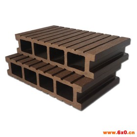 塑木地板 室外木塑地板 4cm实心塑木地板 绿华塑木地板批发
