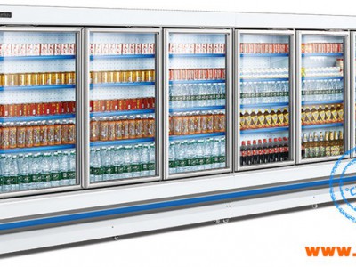 创基冷链 HG-15M 一体机风幕柜  超市展示柜 饮料展示柜 水果风幕柜