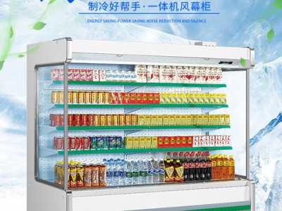 创基冷链 HG-25 水果保鲜柜 饮料风幕柜 超市风幕柜 冷柜生产厂家
