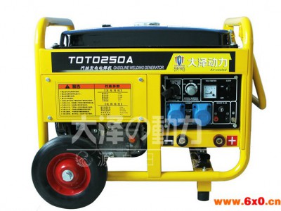 大泽动力250A汽油发电电焊机TOTO250