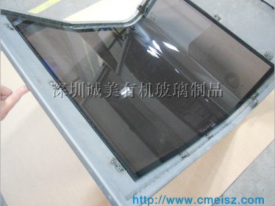 供应深圳西乡有机玻璃设备罩 亚克力机械挡板 压克力茶色视窗