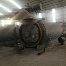 废轮胎炼油设备 固废处理设备环保蒸馏设备河南亚科环保机械设备
