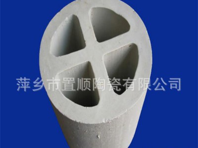 氧化铝陶瓷十字隔板化工 陶瓷塔填料