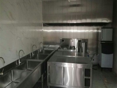 厂家直销商用厨房设备酒店学校单位餐饮不锈钢厨具专业设计