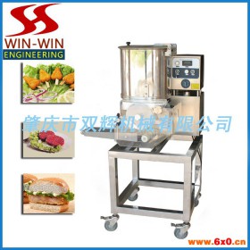双辉DH-2100不锈钢肉饼成型机，餐饮行业设备