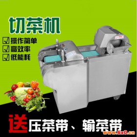 多功能酸菜切段机 瓜果切丝设备 餐饮用切菜机