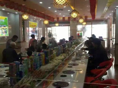 陕西回转火锅传送带304不锈钢其他储