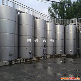 葡萄酒发酵罐融兴设备 不锈钢酒罐 果酒储运罐 发酵罐定做rongxing融兴