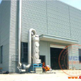 范德威尔（南京）纺织机械公司压铸机中央熔炉烟尘治理设备达标验收