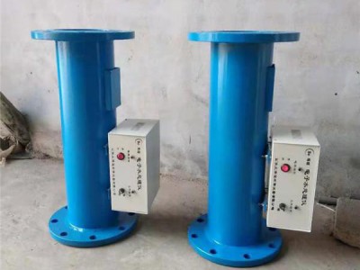 管道式电子水处理器 工业水除垢设备