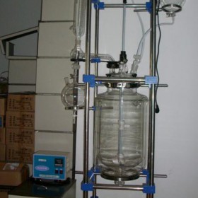 供应夹层反应釜 单层玻璃反应设备 武汉玻璃反应釜 双层玻璃反应器