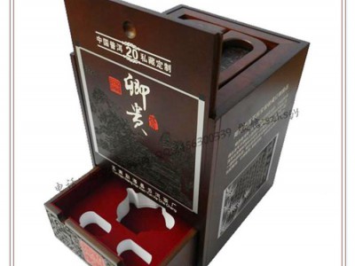 西湖龙井茶叶礼品木盒木质茶砖礼品包装盒工厂设计批量加工生产