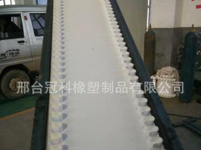 pvc工业皮带 打孔输送带 裙边输送带