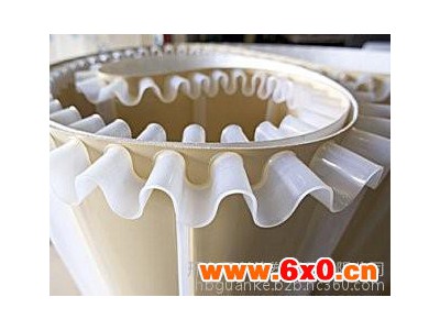 冠科公司生产pvc工业皮带,绿色加裙