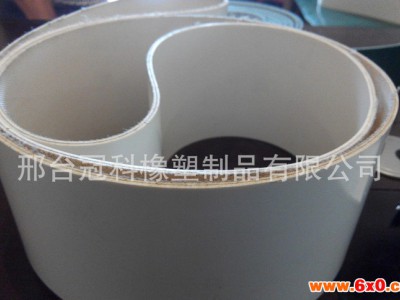 食品输送带 pvc工业皮带 打孔 裙边 
