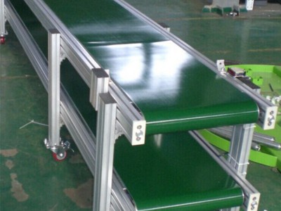 PVC工业皮带输送机耐用 自动流水线