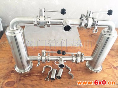 /丝扣微孔膜不锈钢过滤器Φ108选择焊接材料直通/双联/管式过滤器能辉