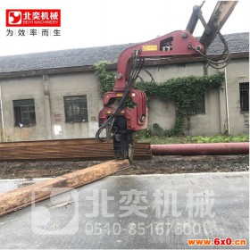 市政桥梁围堰建筑高频液压震动打桩机械 建筑机械 北奕