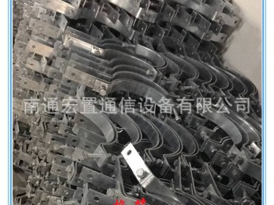 紧固件 光缆抱箍爬杆抱箍 杆用光缆紧固件