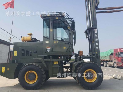 越野叉车 全新3吨四驱 装载机式叉车 柴油内燃机叉车 托盘叉车