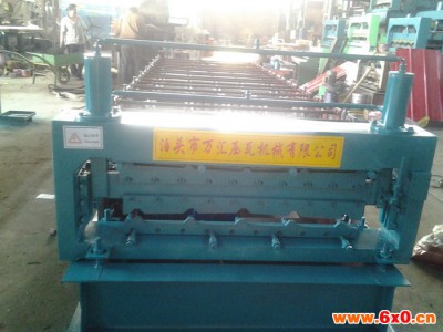 万汇840/900双层金属成型设备送货到