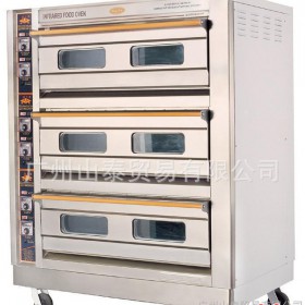 恒联食品机械 三层六盘电烘炉（喷涂）恒联电烤箱酒店设备 PL