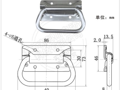 索科斯SBL30500M 加厚304不锈钢折叠