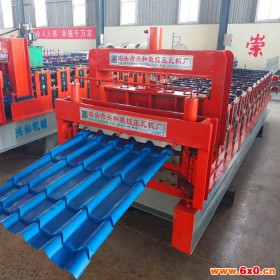 圣润840900双层压瓦机建材生产加工机械特色彩钢板成型机 840900双层压机