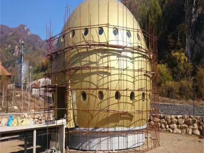 崇匠建材 扭曲铝单板加工中心  造型