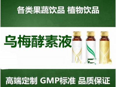 小规格植物饮料代加工 上海酵素加工