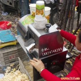 各种型号食品 饮料加工设备 立式专用甘蔗榨汁机 全自动甘蔗机