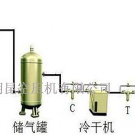 开山   VW-0.6/10    小型静音无油活塞空压机 10KG 压力 0.6立方 医疗食品饮料加工用