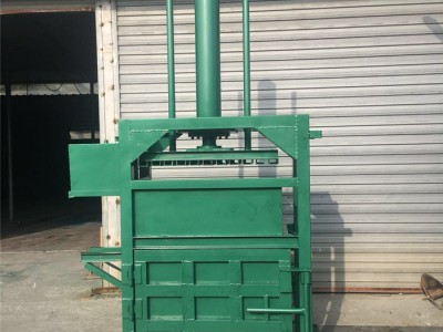 金佳机械打废纸立式液压机器 稻草立