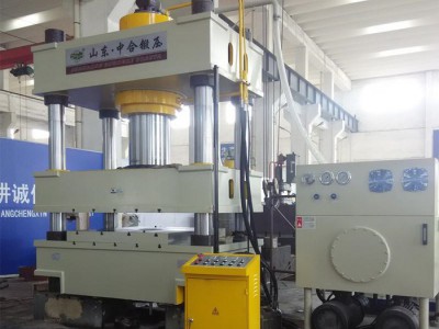 中合机械YQ32-630t 四柱液压机 盐块