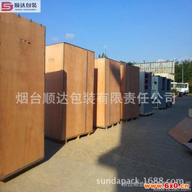 辽宁丹东橡胶机械木箱包装|免熏蒸出口包装箱|钢带箱