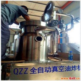 汇海HZ厂家定制果蔬脆低温纸真空油炸机 果蔬脆加工生产设备