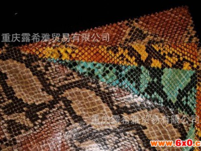 制鞋、包用料 蛇纹人造革