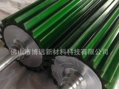 聚氨酯陶瓷机械分料辊  pu工业胶辊   陶瓷机械设备聚氨酯