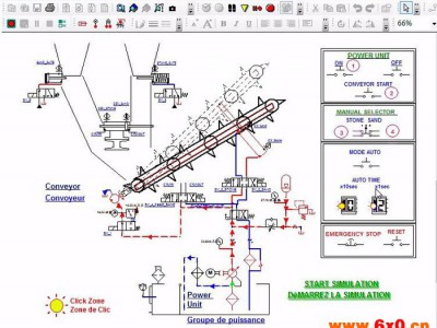 贝加莱 AUTOMATION STUDIO P6.2中文版 液压气动仿真+元件库 贝加莱 AUTOMATION