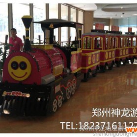 郑州神龙-无轨充电火车 游乐玩具 游乐玩具 儿童游乐设备 户外游乐设施