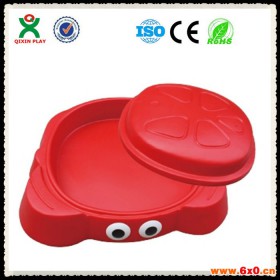 广州奇欣QX-175J 沙水玩具 塑料沙水盘 儿童游乐设备 儿童玩具 卡通动物螃蟹沙水盘 玩沙玩水玩具