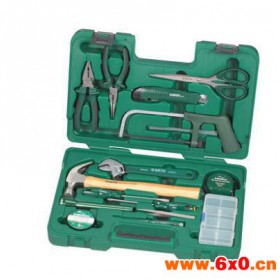 世达 五金组合工具箱 15件维修组套套装 06008手动工具