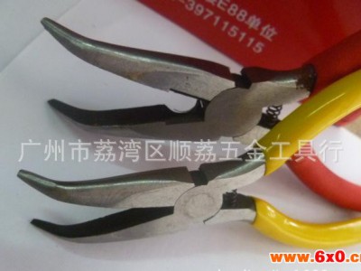 欧派克6寸无牙弯嘴钳 手动工具 钳子 手动钳子